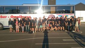 Die Reisenden der Jugendwehren der VG Hahnstätten